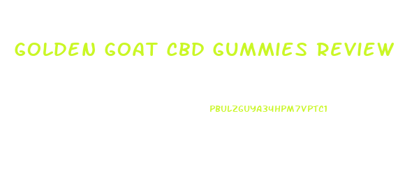 Golden Goat Cbd Gummies Review