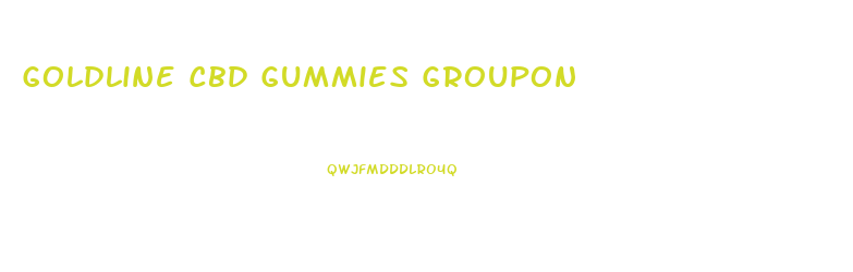 Goldline Cbd Gummies Groupon