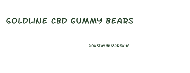 Goldline Cbd Gummy Bears