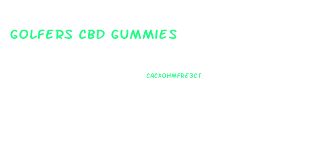 Golfers Cbd Gummies