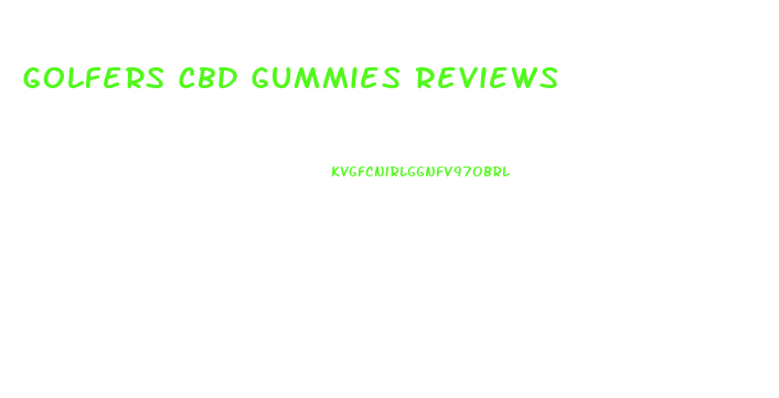 Golfers Cbd Gummies Reviews