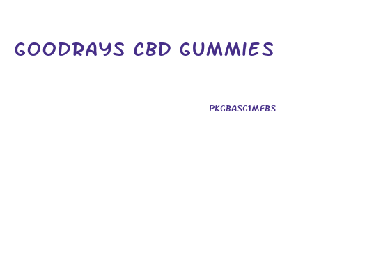 Goodrays Cbd Gummies