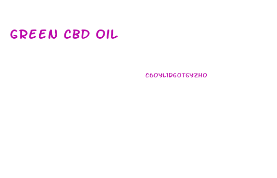 Green Cbd Oil