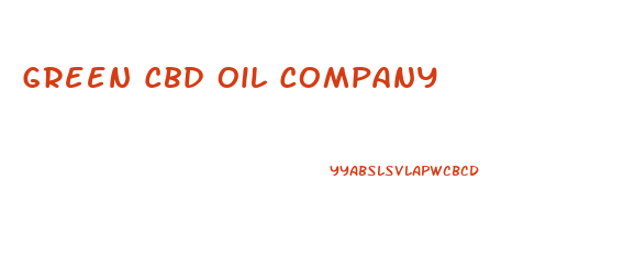 Green Cbd Oil Company