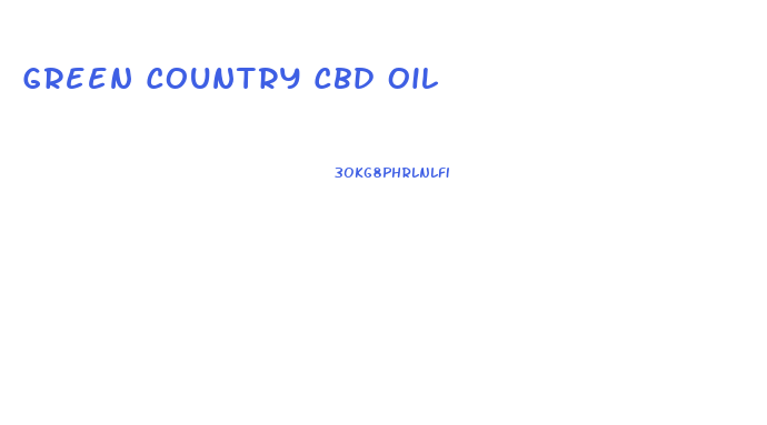 Green Country Cbd Oil