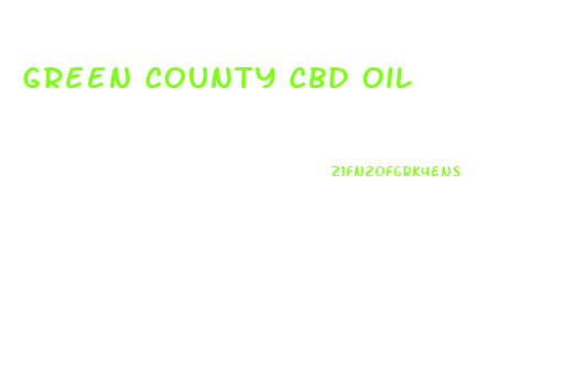 Green County Cbd Oil