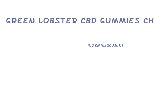 Green Lobster Cbd Gummies Charles Stanley