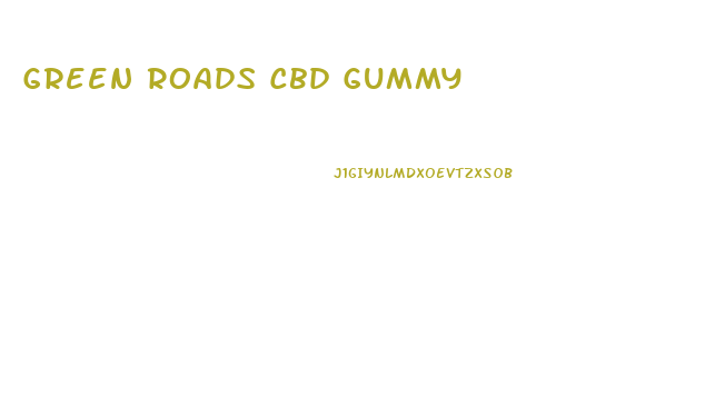 Green Roads Cbd Gummy