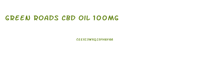 Green Roads Cbd Oil 100mg