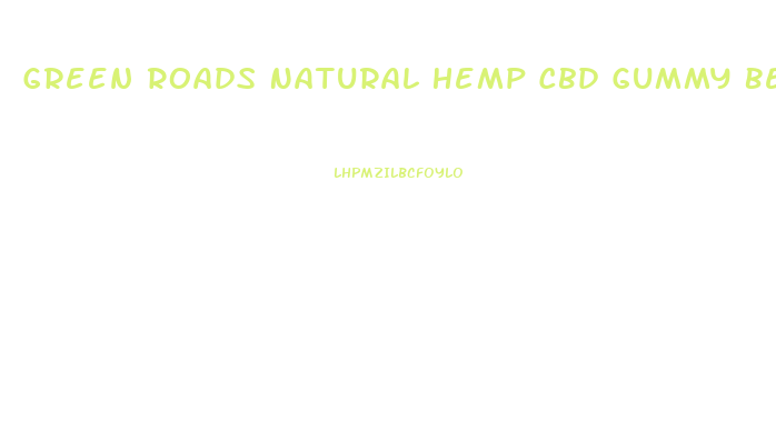 Green Roads Natural Hemp Cbd Gummy Bears 300 Mg 20240