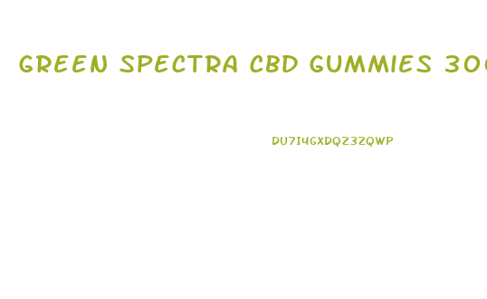 Green Spectra Cbd Gummies 300mg