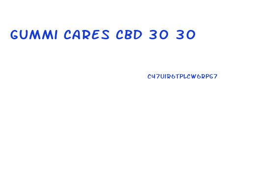 Gummi Cares Cbd 30 30