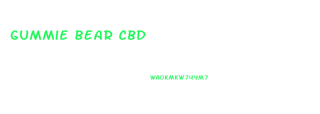 Gummie Bear Cbd