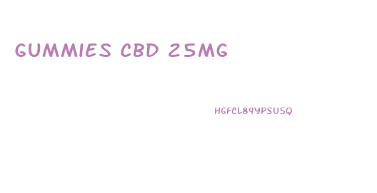 Gummies Cbd 25mg