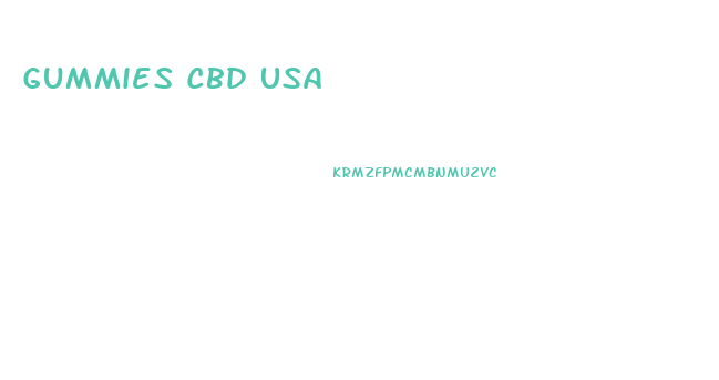 Gummies Cbd Usa