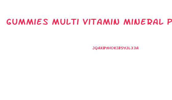 Gummies Multi Vitamin Mineral Plus Cbd 5 Pack Citrus