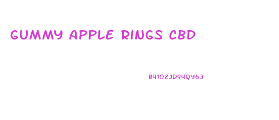 Gummy Apple Rings Cbd