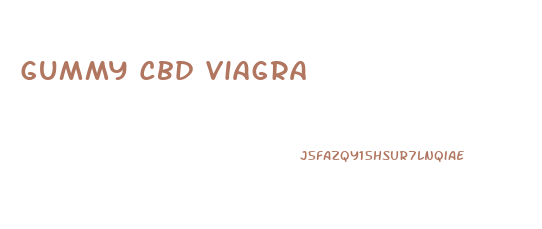 Gummy Cbd Viagra