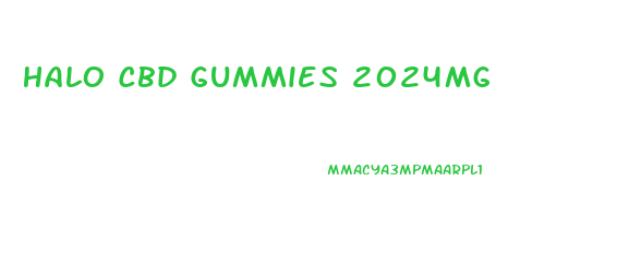 Halo Cbd Gummies 2024mg