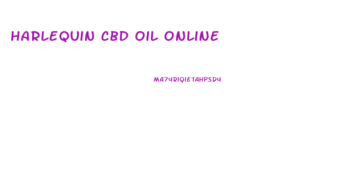 Harlequin Cbd Oil Online