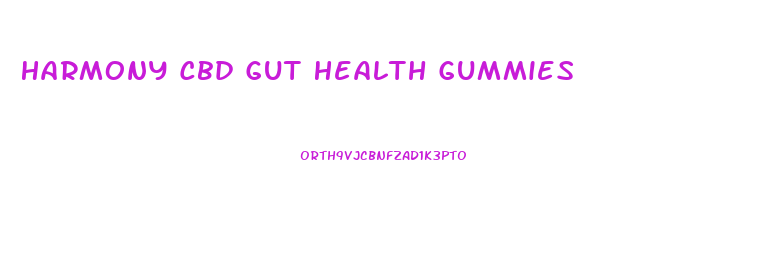 Harmony Cbd Gut Health Gummies