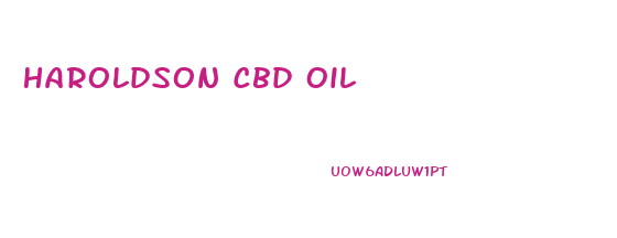 Haroldson Cbd Oil