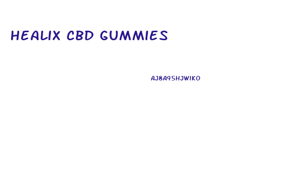 Healix Cbd Gummies