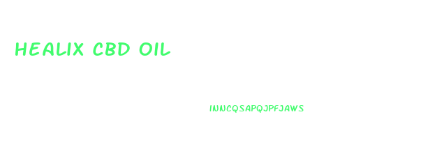 Healix Cbd Oil