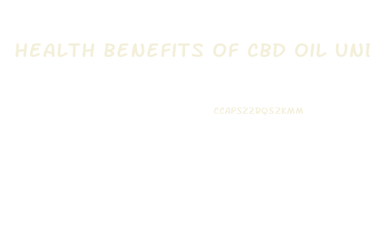 Health Benefits Of Cbd Oil Under Tongue