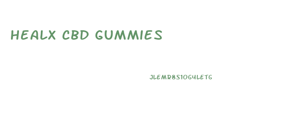 Healx Cbd Gummies
