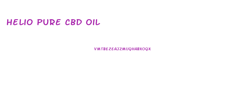 Helio Pure Cbd Oil
