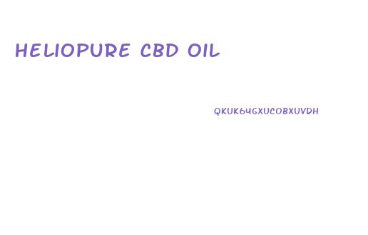 Heliopure Cbd Oil