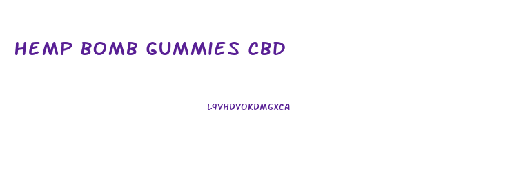 Hemp Bomb Gummies Cbd