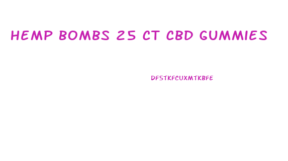 Hemp Bombs 25 Ct Cbd Gummies