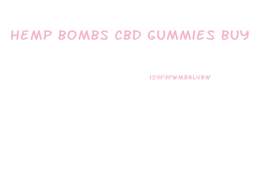 Hemp Bombs Cbd Gummies Buy In Store