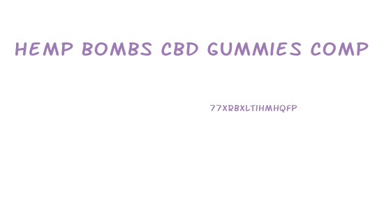 Hemp Bombs Cbd Gummies Complete Relaxation
