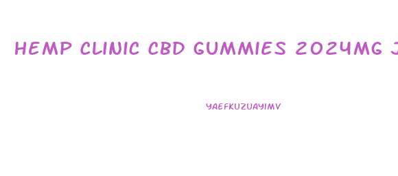 Hemp Clinic Cbd Gummies 2024mg Jar Gummy Bears