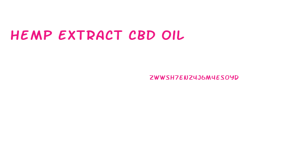 Hemp Extract Cbd Oil