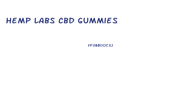 Hemp Labs Cbd Gummies