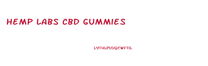 Hemp Labs Cbd Gummies