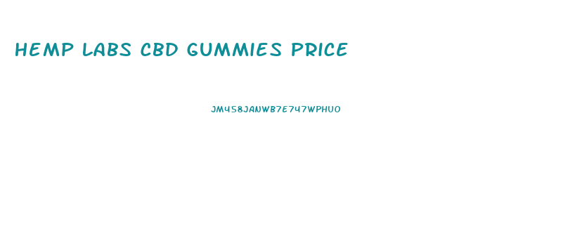 Hemp Labs Cbd Gummies Price