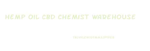 Hemp Oil Cbd Chemist Warehouse