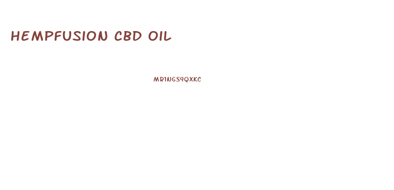 Hempfusion Cbd Oil