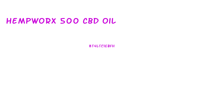 Hempworx 500 Cbd Oil