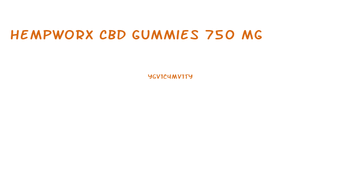 Hempworx Cbd Gummies 750 Mg