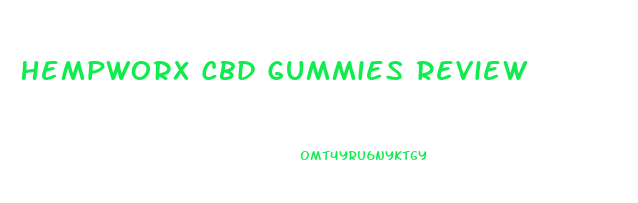 Hempworx Cbd Gummies Review