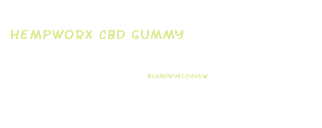 Hempworx Cbd Gummy