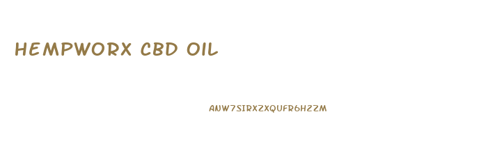 Hempworx Cbd Oil