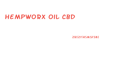 Hempworx Oil Cbd