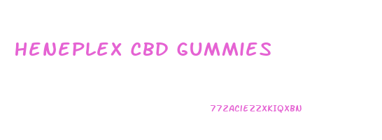 Heneplex Cbd Gummies